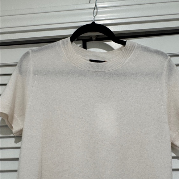 Quince Ivory Cashmere Sweater New with Tags - Picture 2 of 5